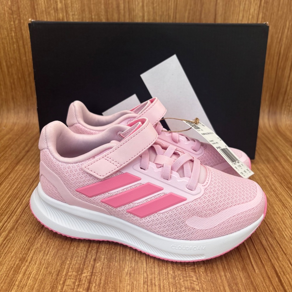 adidas Runfalcon 5 EL C Kids Size 12K Pink JP9402 Running Shoes Sneakers NEW